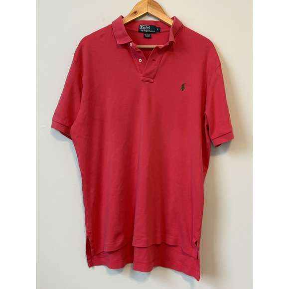Polo Ralph Lauren Other - Polo Ralph Lauren Men's Red Polo Shirt L 100% Cotton